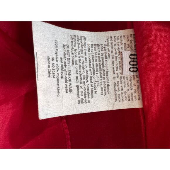 ALYCE PARIS Women's Wine Lace Croptop Mikado Mermaid Two-Piece Gown Size 000 - Picture 10 of 11